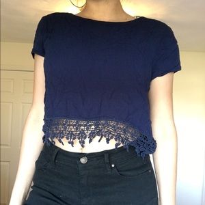 Lace Detailed Top